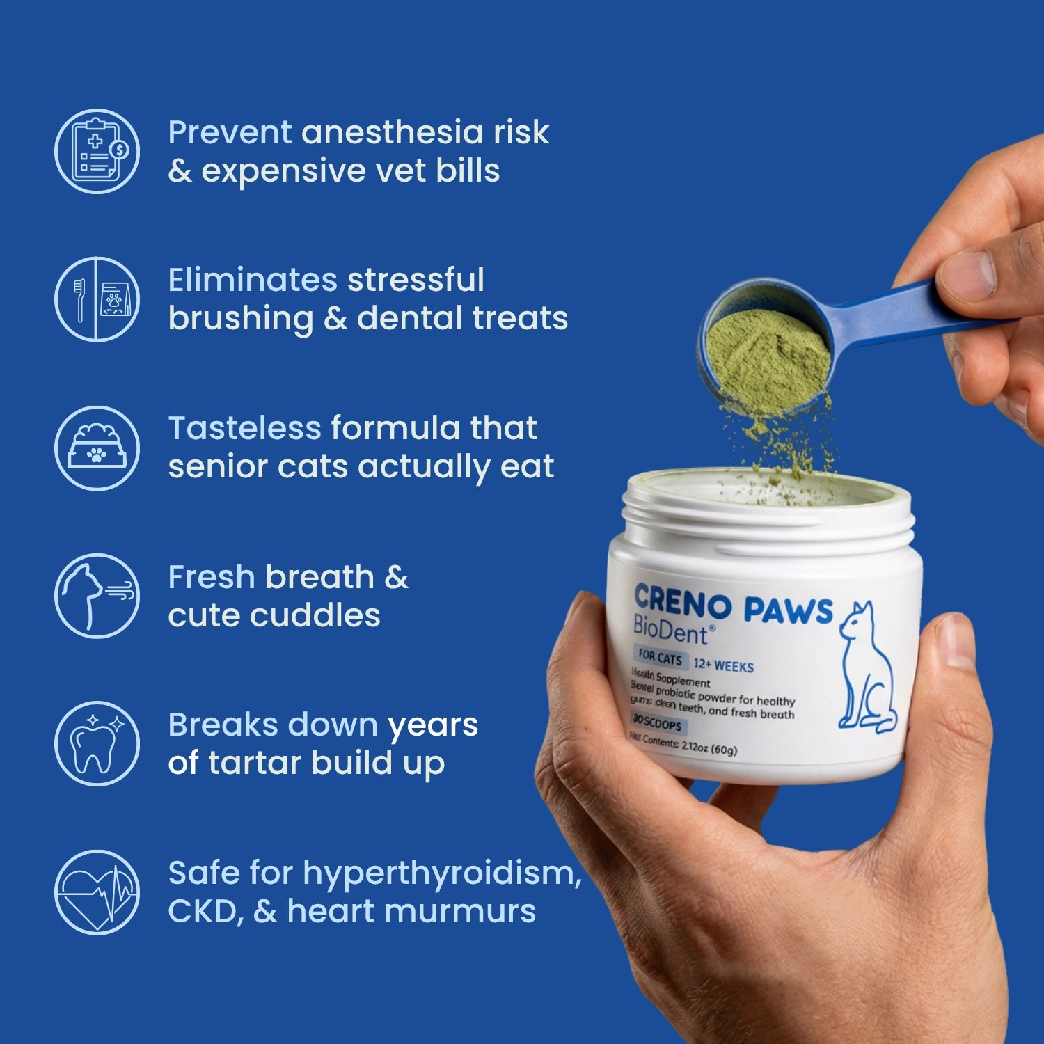 BioDent® Senior Cat Dental Powder