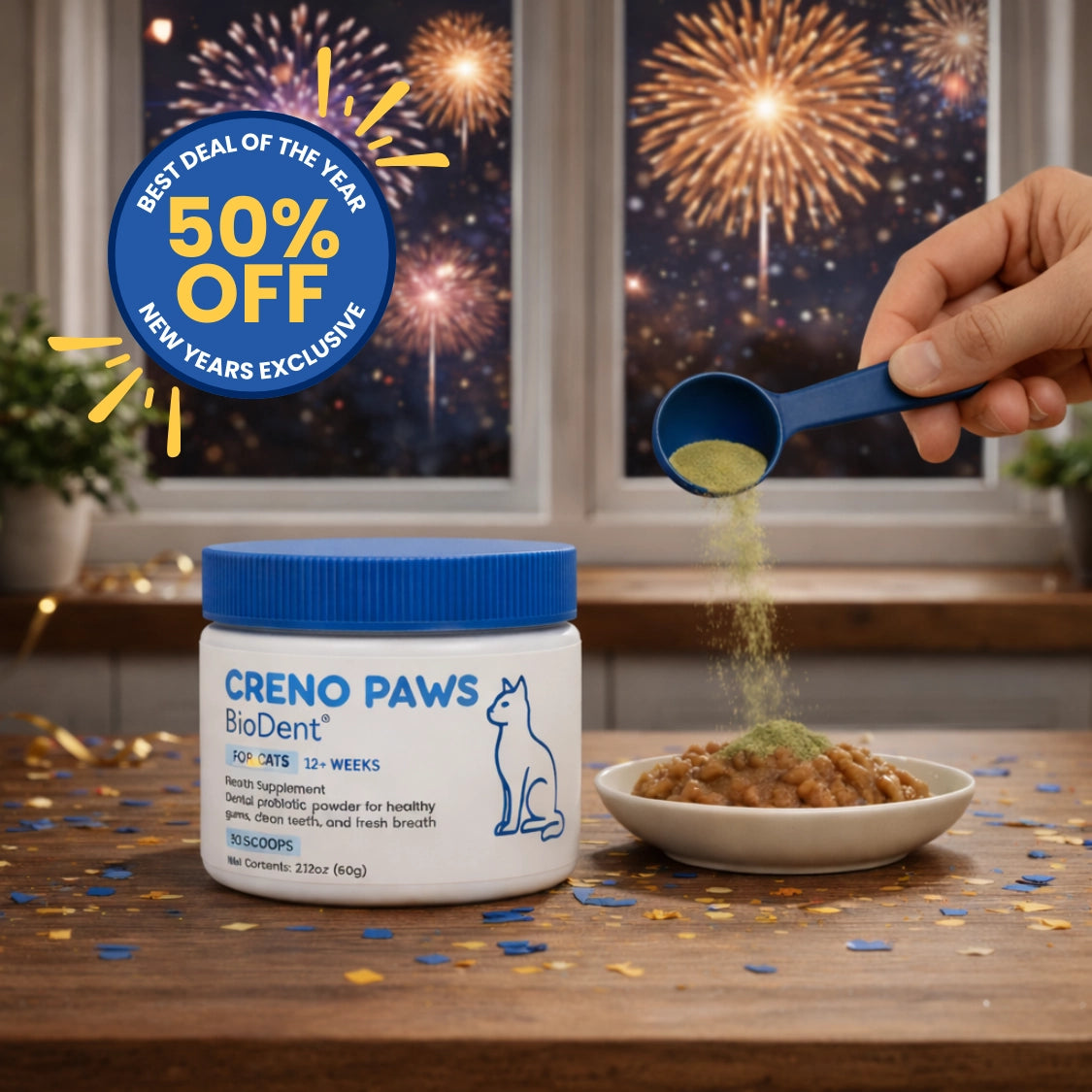 Blue button with white text '20% off'.